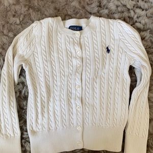 Ralph Lauren Cable Knit Cardigan for Girl